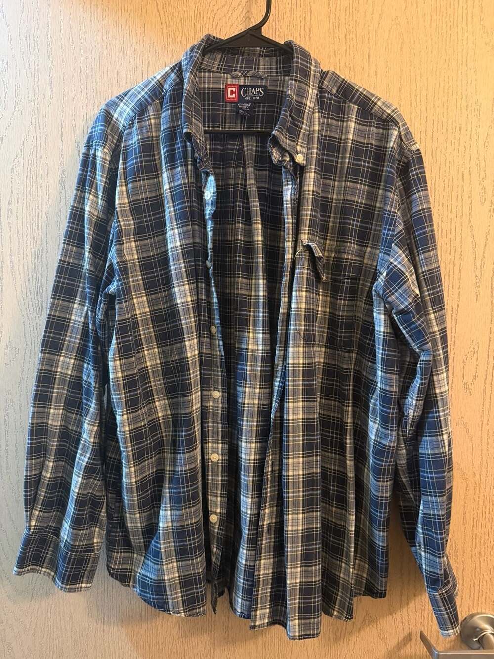 Chaps Plaid Long Sleeve